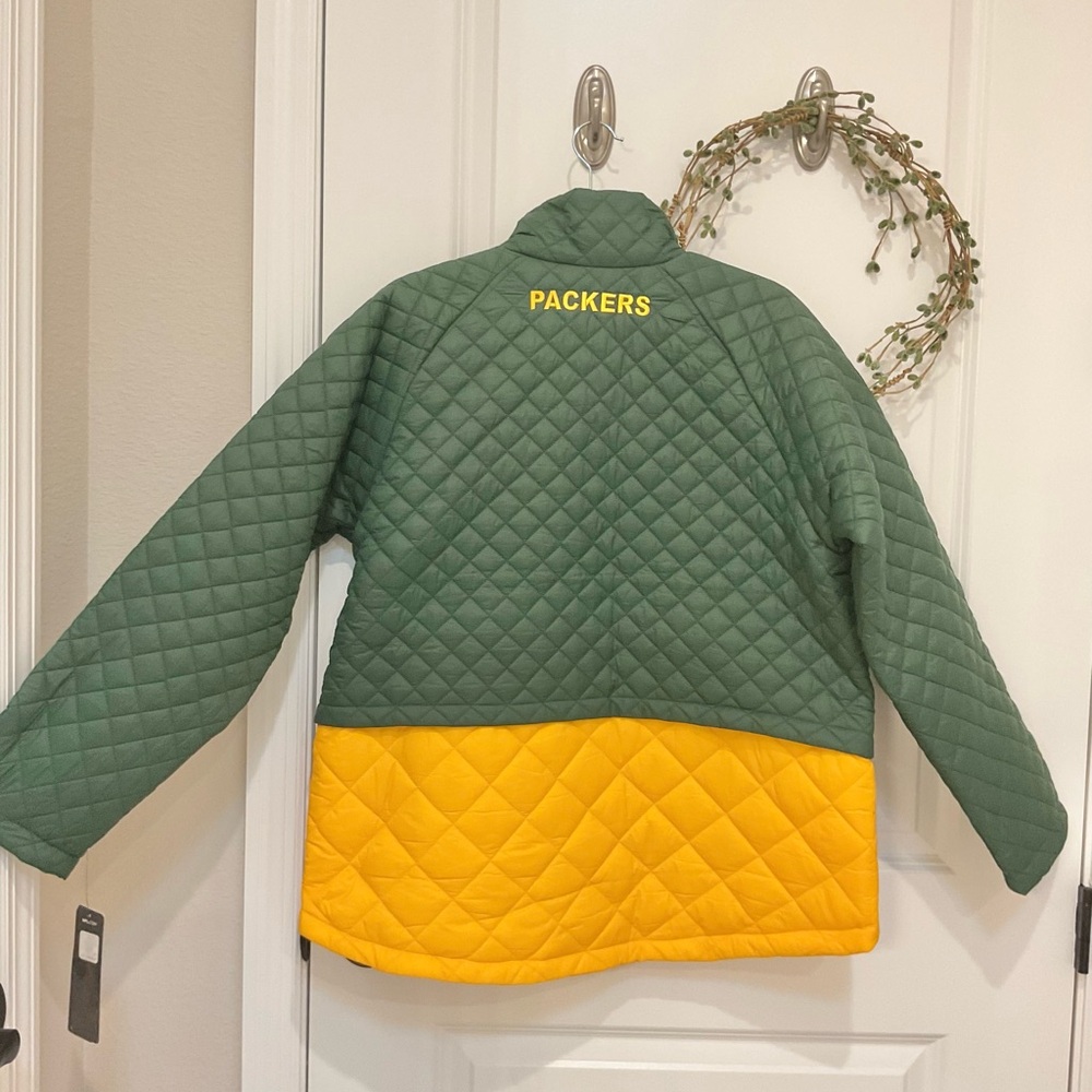 NFL GIII 4-Her Packers Quilted Jacket Size L, NWT - Picture 3 of 7